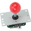 SUNGOOYUE Joystick USB, Controller di Gioco Fai da Te con Chip di Controllo e Rondella Antipolvere, per PC Mini Console e Videogiochi Classici (rosso)