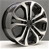 Ford Puma 17 " Y Design Cerchio IN Lega Nero Taglio Diamante 2393238 Originale