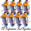 Denso OEM DENSO Carburante Iniettori Set (8) F2TE-A3A Per 1985-1997 Ford 5.0L 5.8L V8