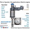 Hyundai / KIA Iniettore carburante GDI 35310-2B130 per motore Hyundai KIA 1.6 GDI G4FC G4FD...