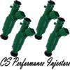 Denso Carburante Iniettori Set per Hyundai Kia (4) 35310-25200 Rebuilt & Flow