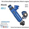 DENSO Iniettore carburante 195500-3030 B5C9-13-250 per motore Mazda MX-5 MKII NB 1....