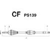 CF SEMIASSE ANTERIORE DESTRO PEUGEOT 306 CF PER 3273Z4