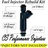 Denso Carburante Iniettori Ricostruzione Kit Per (4) VP4M8G-BA 04-09 Mazda 2.0L 2.3L