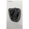 FIAT BRAVO DAL 2007 AL 2014 CUFFIA IN VERA PELLE NERA + GHIERA + CORNICE CROMO