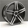BMW CERCHIO IN LEGA BMW SERIE 1 2 F20 F21 STYLE 379 SPORT 17'' NERO DCUT 6850151 X1
