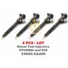 Bosch 4 pezzi iniettore carburante diesel Bosch CRDI 33800-2A400, 0445110255
