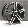 BMW CERCHIO IN LEGA BMW SERIE 1 2 F20 F21 STYLE 379 SPORT 17'' NERO DCUT 6850151 X1