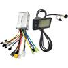 NONE 24V 36V 48V 350W 250W MAX20A E-bike/Scooter Elettrico Controller Brushless S866 Display LCD per Bici Elettrica Bicicletta