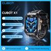 CUBOT X1 Smartwatch con Schermo AMOLED da 2,13 Pollici, Batteria da 850mAh, Orologio Sportivo Impermeabile per Uomo, Chiamate Bluetooth, Monitoraggio Frequenza Cardiaca