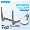 lemorele Trasmettitore Video HDMI Wireless Lemorele e Ricevitore HDMI/VGA, Adattatore Extender per Display, Dongle per PC, TV, Monitor, Proiettore