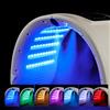 foreverlily Macchina fotografica a LED a 7 colori con nano spray idratante per la pelle maschera per il viso e il corpo salone SPA uso domestico ringiovanimento della pelle cura della pelle dell'acne