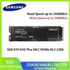 SAMSUNG 970 EVO Plus SSD MLC NVMe M.2 2280 PCIe 3.0x4 Unità a Stato Solido Interna 250GB 500GB 2TB per Laptop Desktop Disco Rigido