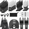 SucceBuy 30PCS Kit lame multiutensile Lame per sega ristrutturanti multifunzione oscillanti a rilascio universale per Dewalt Craftsman