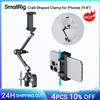 SmallRig Morsetto a forma di granchio da 9,8 pollici per telefoni con super morsetto e braccio magico con vite da 1/4"-20 per action cam Monitor Microfono -5326