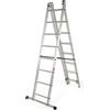 KADAX scala in alluminio multifunzionale 3x8 forte 150kg gancio prodotto polacco