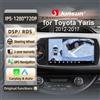 Junsun per Toyota Yaris 2012-2017 9 Pollici 4GB 64GB Android 13 Autoradio GPS Navigazione Carplay DSP Bluetooth FM Supporto Comando Volante Display Touch Ingresso USB AUX Pronto Telecamera Retrovisore