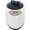 NONE Macchina portatile per sauna a vapore da 3 litri 1000 W con telecomando, macchina per cottura a vapore per sauna, 9 livelli, temperatura e tempo regolabili