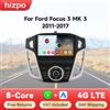 HIZPO Autoradio Hizpo AI Voice per Ford Focus 3 MK3 2011-2019, CarPlay, GPS Multimediale per Auto, 2 DIN, Android Auto, Autoradio 2DIN, Octa Core DSP