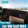 YaLumei Tappetino Parasole per Cruscotto Auto, Copertura per Strumentazione, Accessori per Volkswagen VW Golf 4 MK4 1997-2003