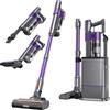ILIFE H90 Pro Nuovo Aspirapolvere Portatile con Stazione di Raccolta Polvere e Ricarica 2-in-1, Forte Aspirazione e Bassa Rumorosità, Perfetto per Peli di Animali Domestici