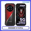 DOOGEE S118 Pro 5G Telefono Rugged, 32GB RAM + 512GB ROM, Dimensity 7050, 6.6'' FHD 120Hz, Batteria 10800mAh, Fotocamera 108MP, NFC, Smartphone