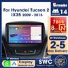 srnubi Autoradio Android 14 per Hyundai IX35 Tucson 2 LM 2009 - 2015, Carplay, Sistemi Intelligenti Automobilistici, Bluetooth, Schermo QLED