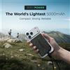 flextailgear FLEXTAIL ZERO POWER - Power Bank 5000mAh, Scocca in Fibra di Carbonio Forgiata, Doppia Porta USB-C, Batteria di Ricambio a Ricarica Rapida per iPhone 17