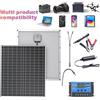 Generatore Solare Compatto 500W 1000W 12V, Include Pannello Solare Policristallino e Power Bank per Casa, Giardino, Esterni e Viaggi