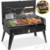 NONE Kit di Utensili per Barbecue Portatile Pieghevole Mini BBQ per Cucina all'Aperto Campeggio Picnic Spiaggia