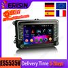 NONE Erisin. Autoradio ES5535V con schermo IPS, sistema operativo Android 16, GPS, navigatore satellitare, radio per VW Sharan, Jetta, Bora, Caddy, Golf, Seat, Skoda, DSP, 4G LTE, CarPlay wireless,