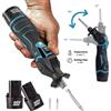 TKKEACE 400 ℃ Pistola Saldante Elettrica Senza Fili 30W, Strumento di Saldatura e Dissaldatura con Batteria 12V