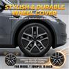 NONE Per Tesla Model Y 4 Pezzi Copricerchi Auto 19 Pollici Performance, Copertura Completa del Cerchione, Ricambi Ruote Juniper 2025 2026