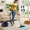 Aspirapolvere con filo da 1200W, aspirapolvere cilindrico portatile per pavimenti, soggiorno, cucina, auto, cavo da 4m e contenitore per la polvere da 1,5l