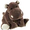 Heunec 277977 MISANIMO Hippo seduto, 28 cm, marrone