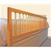 Safetots Sponda in Legno per Letti, Naturale, 38cm di Altezza x 140cm di Larghezza, Sponda Letto per Bambini Sicura, Preassemblata, Installazione Facile