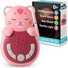 Cloud b Sweet Dreamz On The Go | Macchina del Suono da Viaggio con Luce Calmante | 4 Rumori Bianchi & Ninne Nanne Rilassanti | Sensore Smart Riattivante & Bagliore Soffice |Aiuto Sonno Neonato| Gatto