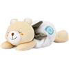 Chicco My Sweet Doudou Orsetto Warm Cuddle, Orsacchiotto in Morbido Velluto, Sacchetto con Sale da Scaldare in Microonde, da Posizionare sul Pancino del Bambino, Calore Aiuta a Calmare Coliche, 0M+