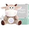HuBorns - Peluche Musicale con Rumori Bianchi per Neonato | Carillon con Musica per Dormire, Proiettore di Stelle, Generatore di Rumore Bianco, Regalo Neonata Femmina e Maschio