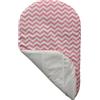 Zip&Dream Topponcino Montessori Sfoderabile, Collezione Pure Colors con Fodera in Puro Cotone e Poliestere Antibatterico (ZigoZago Rosa)