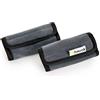 Hauck Smooth Me Cuscino Cintura Sicurezza Bambini, Cuscino Supporto Testa, Sicurezza in Auto, Cuscino Ovetto, 2 Pezzi, Grigio