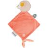 Nattou Mini Doudou per Neonato, Cotone e Velour, Riccio Zoe, Per Neonati e Bambini Prematuri, Ca. 28 cm, Mila, Zoe e Lana, Azzurro