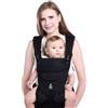 LUFFCABO Trasportino Ergonomico All-Season LUFFCABO, Portabebè, Marsupio Neonato 0-36 Mesi, Marsupio Ergonomico Neonato, Marsupio Bambino, Marsupio Porta Bambino 3-15kg (Nero Oliva)