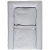 CANDIDE - Materassino fasciatoio Mat' Comfort - Sicuro Il Cambio, bordi - Cintura di mantenimento - Antiscivolo - Facile da Netoyer - Made in France - Brevettato - 70 x 50 cm (grigio cinese)