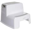 Dreambaby Sgabello Due Gradini Bianco/Grigio