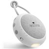 Sweety Fox Macchina Rumore Bianco, Ninna Nanna per Bambini, USB-C, Bianco | 16 suoni rilassanti · 125 g ultraleggera · Autonomia 30h · Timer intelligente