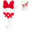Lulabi Disney Minnie Confezione 2 Appendini in ABS, Bianco