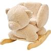Nattou Rocking Toy Bear Teddy, 59 cm, Teddy Brown