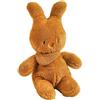 Nattou Peluche Coniglietto in Poliestere, Compagno di Avventure dalla Nascita, 33 cm, Vegano, Tipidou, Ocra