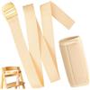 Your Day Mate Set di protezioni per cintura inguinale e imbracatura per seggiolone, confezione da 2, beige, cinghia per imbracatura compatibile con Hauck Alpha Beta, Stokke Tripp Trapp, roba Sit Up